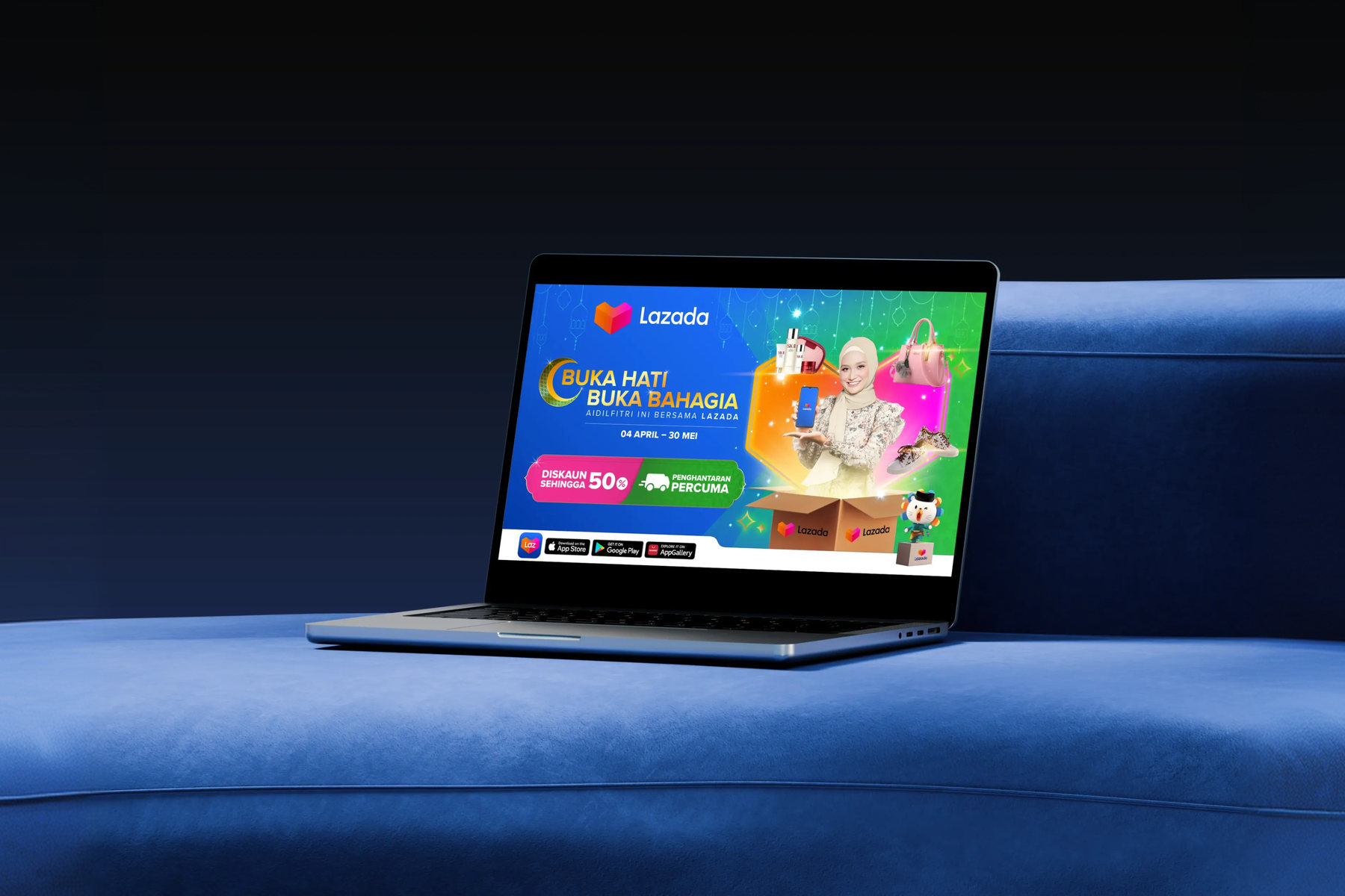 Lazada Buka Hati, Buka Bahagia Raya campaign